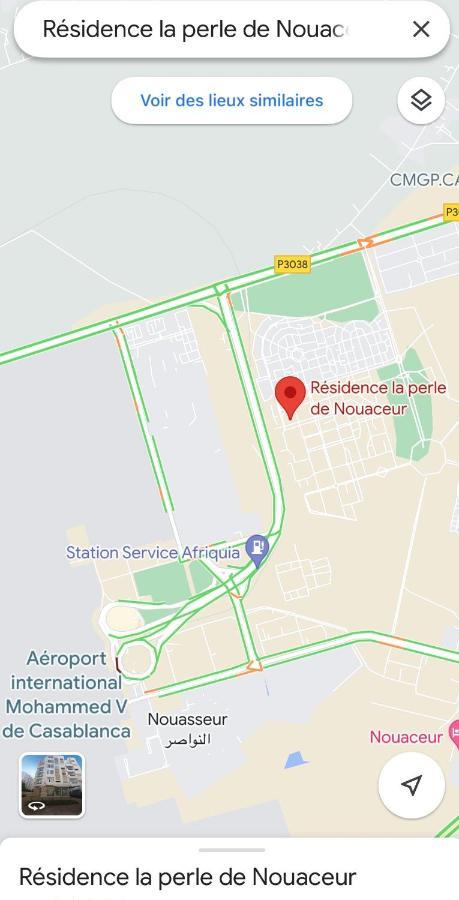 Perla Nouaceur Aeroport Mohammed Vアパートメント エクステリア 写真